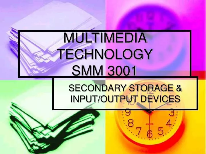 multimedia technology smm 3001
