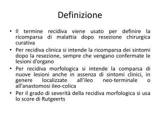 definizione