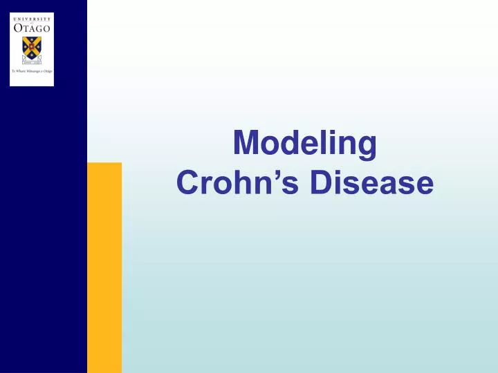 modeling crohn s disease
