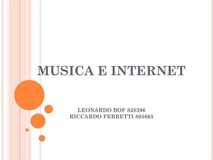 musica e internet leonardo bof 828396 riccardo ferretti 805665