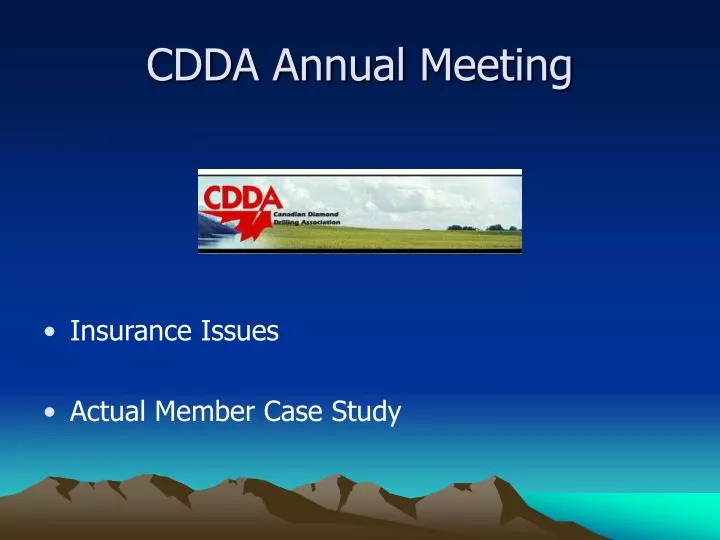 cdda annual meeting