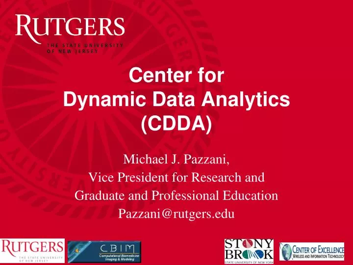 center for dynamic data analytics cdda