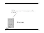 To go back. - slide 1