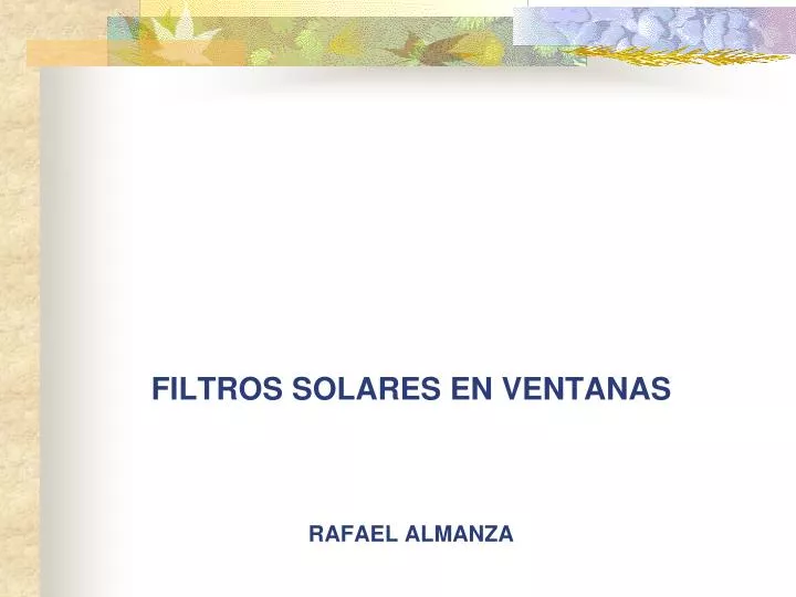 filtros solares en ventanas rafael almanza