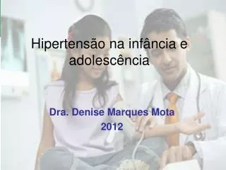 hipertens o na inf ncia e adolesc ncia
