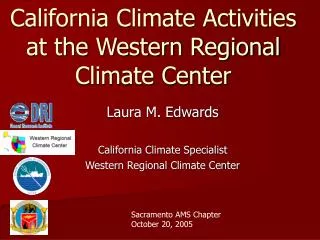 California Climate Activities at the Western Regional Climate Center