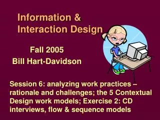 Information &amp; Interaction Design