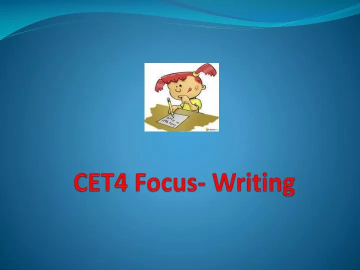 cet4 focus writing