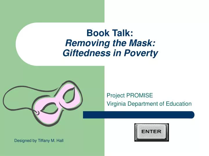 book talk removing the mask giftedness in poverty