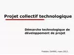 Projet collectif technologique - slide 1