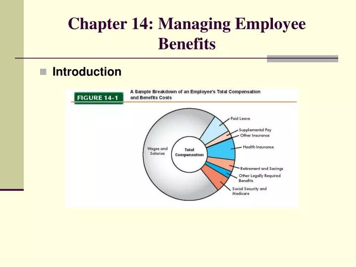 chapter 14 managing employee benefits