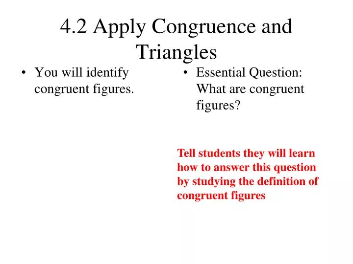 4 2 apply congruence and triangles