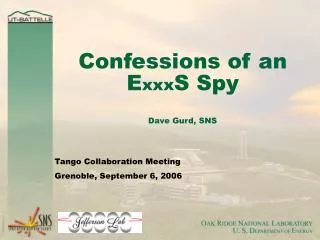Confessions of an E xxx S Spy Dave Gurd, SNS