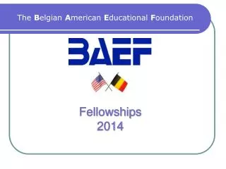 Fellowships 2014