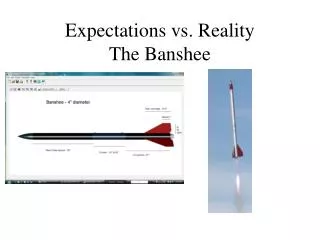 Expectations vs. Reality The Banshee