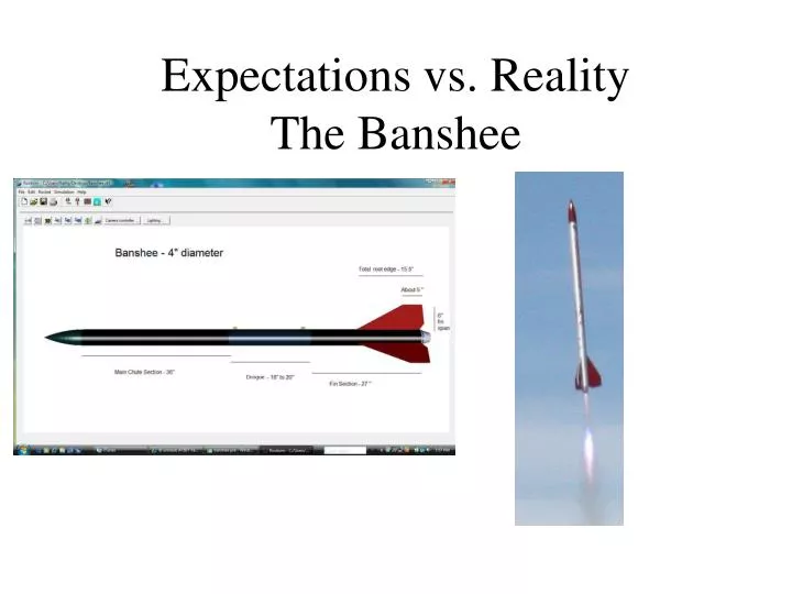 expectations vs reality the banshee