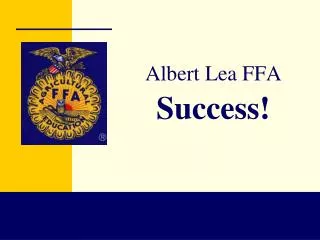 Albert Lea FFA Success!