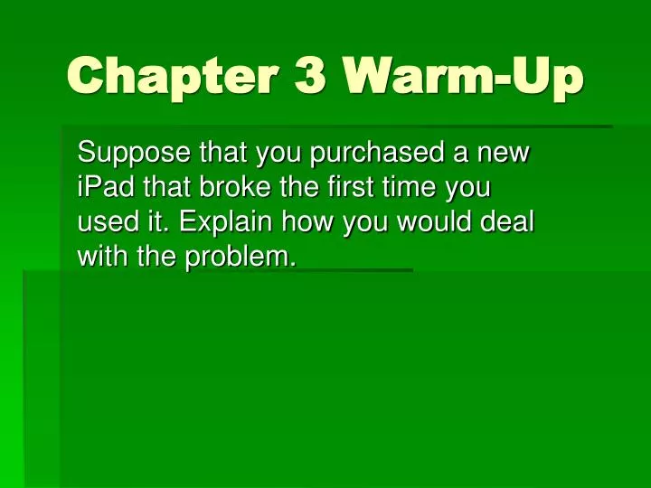 chapter 3 warm up