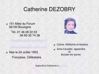 catherine dezobry