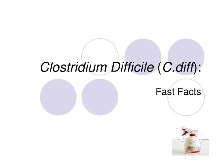 clostridium difficile c diff