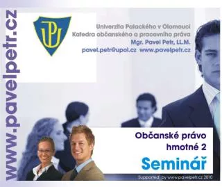 DÄ›dickÃ© prÃ¡vo III. DÄ›dÄ›nÃ­ ze zÃ¡kona