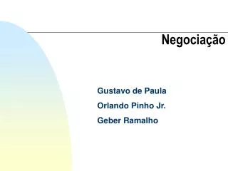 negocia o