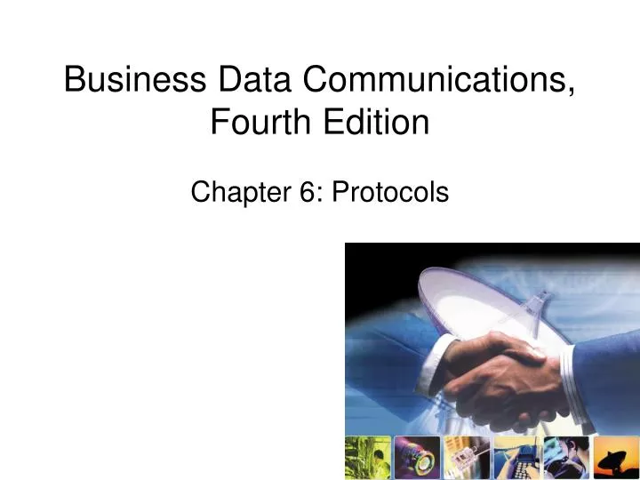 business data communications fourth edition