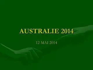 australie 2014