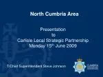 North Cumbria Area - slide 1