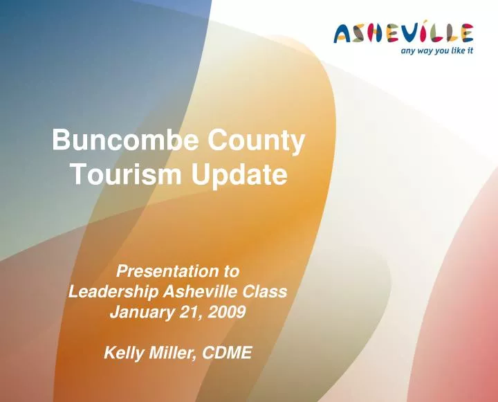 buncombe county tourism update