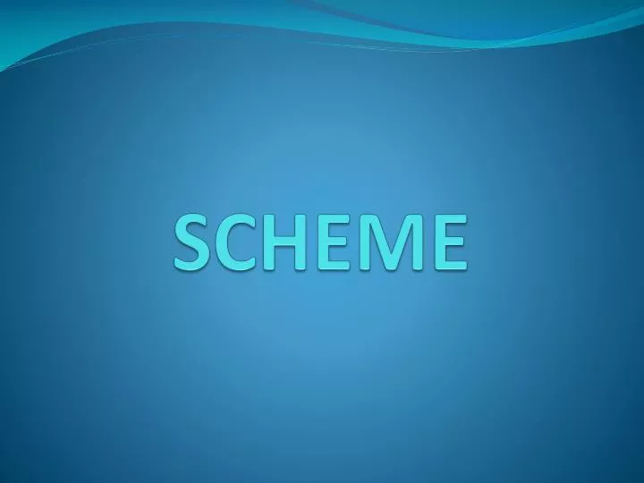 scheme