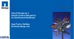 Benefits of Cloud Storage - slide 1