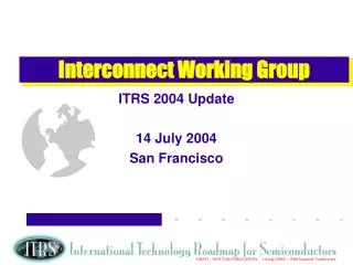 Interconnect Working Group