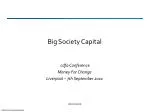Big Society Capital - slide 1