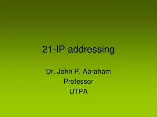21-IP addressing