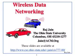 Wireless Data Networking