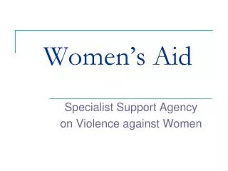 Women’s Aid