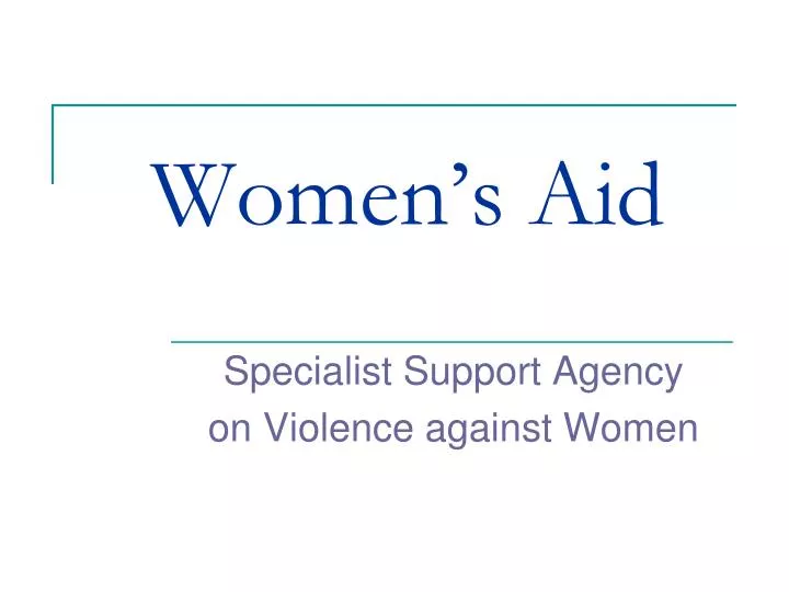women s aid