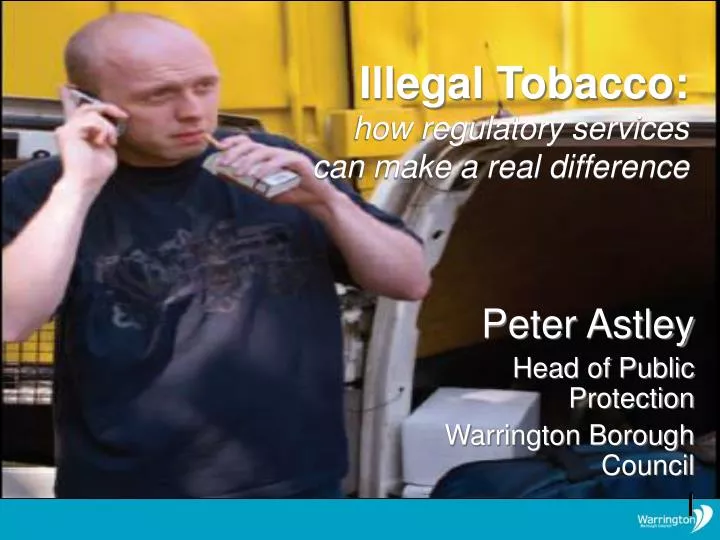 illegal tobacco how regulatory services can make a real difference