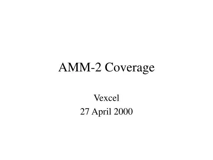 amm 2 coverage