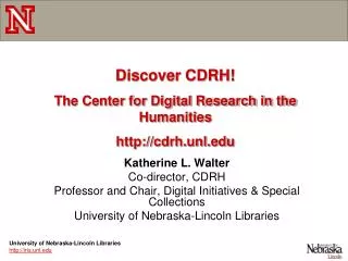 Katherine L. Walter Co-director, CDRH