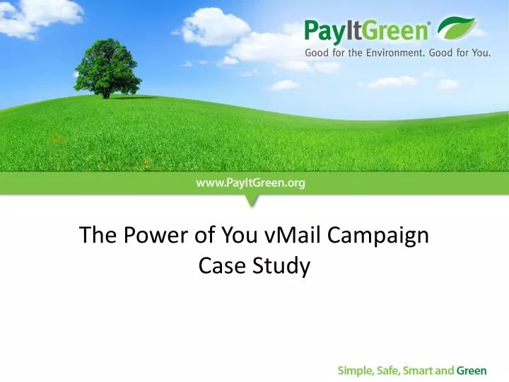 the power of you vmail campaign case study