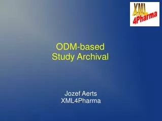 ODM-based Study Archival