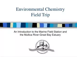 Environmental Chemistry Field Trip