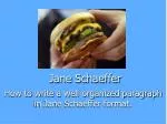 Jane Schaeffer - slide 1