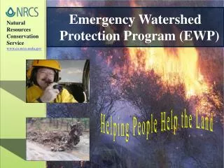 Emergency Watershed Protection Program (EWP)