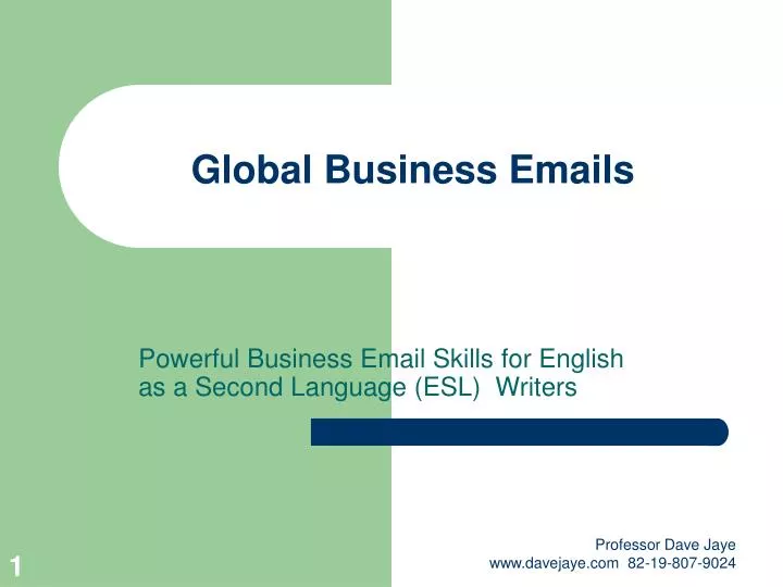 global business emails