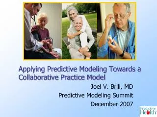 Applying Predictive Modeling Towards a Collaborative Practice Model