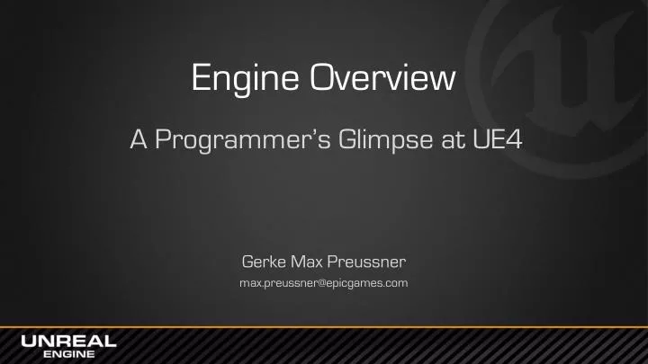 engine overview