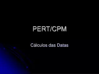 pert cpm